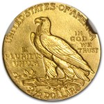 $2.50 Indian Gold Quarter Eagle MS-61 NGC