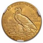 $2.50 Indian Gold Quarter Eagle MS-65 NGC