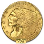 $2.50 Indian Gold Quarter Eagle MS-65 PCGS