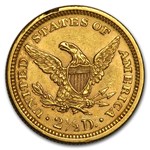 $2.50 Liberty Gold Quarter Eagle BU (Random Year)