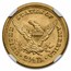 $2.50 Liberty Gold Quarter Eagle MS-65 NGC/PCGS