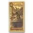 2 Arizona Goldback - Aurum Gold Foil Note (24k)