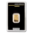 2 gram Gold Bar - Argor-Heraeus (In Assay)