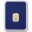2 gram Gold Bar - United States Flag & Statue of Liberty