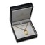 2 gram Gold Pendant - Austrian Mint Pendant w/CZ
