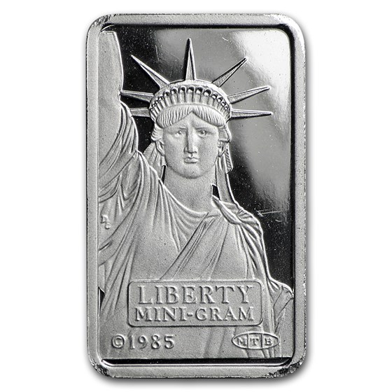 2 gram Platinum Bar - Secondary Market