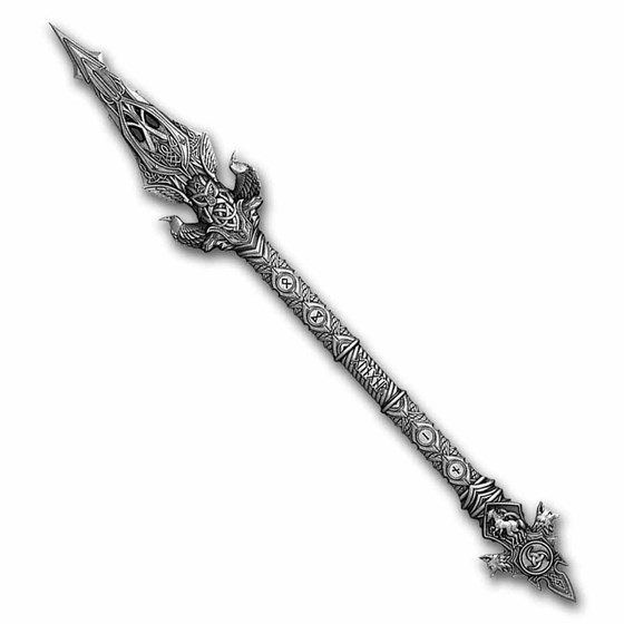 2 oz .999 Silver Gungnir (Odin's Spear) 2 oz .999 Silver Gungnir (Odin's Spear)
