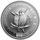 2 oz Australian Silver Kookaburra BU (Random Year)
