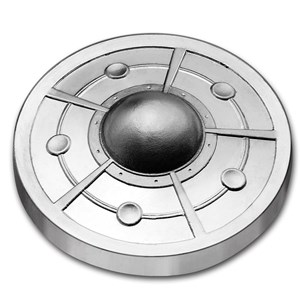 Buy 2 oz Cast-Poured Silver - 9Fine Mint (Alien UFO, Spinner) | APMEX