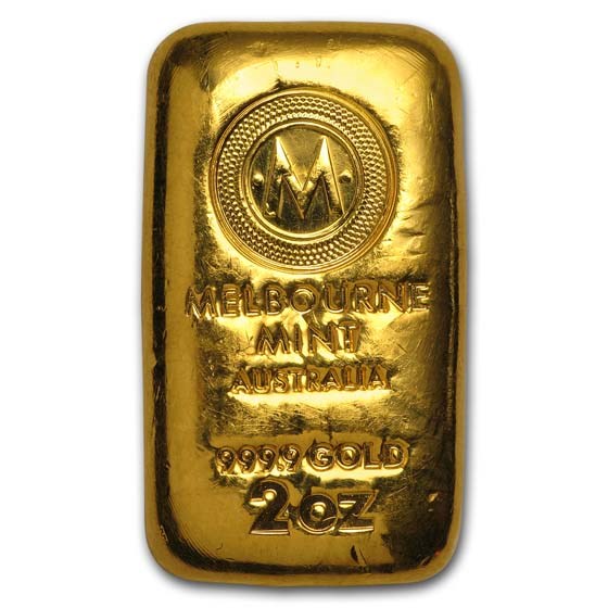 2 oz Gold Bar - Secondary Market 2 oz Gold Bar - Secondary Market