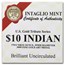 2 oz Gold High Relief Round - $10 Indian