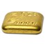 2 oz Hand-Poured Gold Square - Engelhard-London