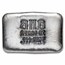 2 oz Hand Poured Silver Bar - Black Hand Bullion