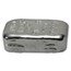 2 oz Hand Poured Silver Bar - Triple Stamp Skull & Bones