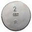 2 oz Hand Poured Silver Round - Wyatt Earp