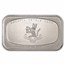 2 oz Platinum Bar - The Chartered Mint Ltd. (Mocatta Metals Corp)