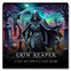 2 oz Premium Cast Antique Silver Bar - Grim Reaper II
