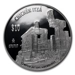 2 oz Proof Silver Templo de los Guerreros (Temple of Warriors)