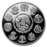 2 oz Proof Silver Templo de los Guerreros (Temple of Warriors)