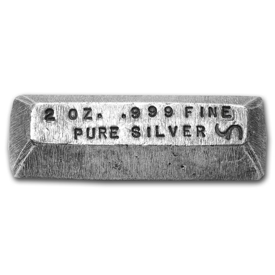 2 oz Silver Bar - Circle City Ingot 2 oz Silver Bar - Circle City Ingot