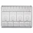 2 oz Silver Bar - SMI Breakway Prepper Eagle Bar (.9999 Fine)