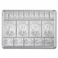 2 oz Silver Bar - SMI Breakway Prepper Eagle Bar (.9999 Fine)
