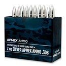 2 oz Silver Bullet - .308 Caliber 10-Count Range Pack