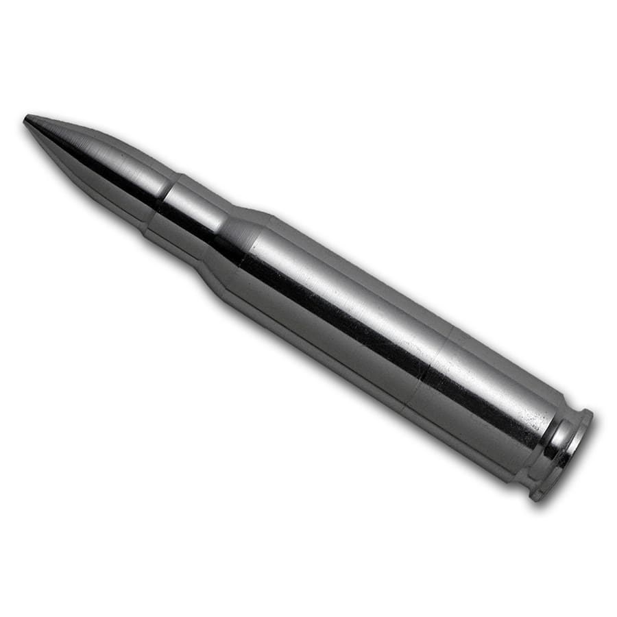 2 oz Silver Bullet - .308 Caliber