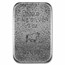 2 oz Silver Cast Bar Poker Cards: King of Clubs (w/ Box & COA)