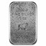 2 oz Silver Cast Bar Poker Cards: King of Diamonds (w/ Box & COA)