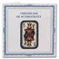 2 oz Silver Cast Bar Poker Cards: King of Hearts (w/ Box & COA)