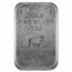 2 oz Silver Cast Bar Poker Cards: King of Hearts (w/ Box & COA)