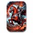 2 oz Silver Cast Bar Red Horse (With Box & COA)