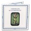 2 oz Silver Cast Bar The Seven Deadly Sins: Envy (w/ Box & COA)