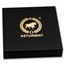 2 oz Silver Cast Bar The Seven Deadly Sins: Gluttony (Box & COA)