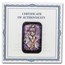 2 oz Silver Cast Bar The Seven Deadly Sins: Lust (w/ Box & COA)
