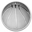 2 oz Silver Colorized Dome Shaped Basketball (w/Box)