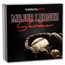 2 oz Silver Gold Gilded Major League 3D Baseball Glove (w/Box)
