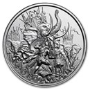 2 oz Silver High Relief Round - Molon Labe (Type 4)