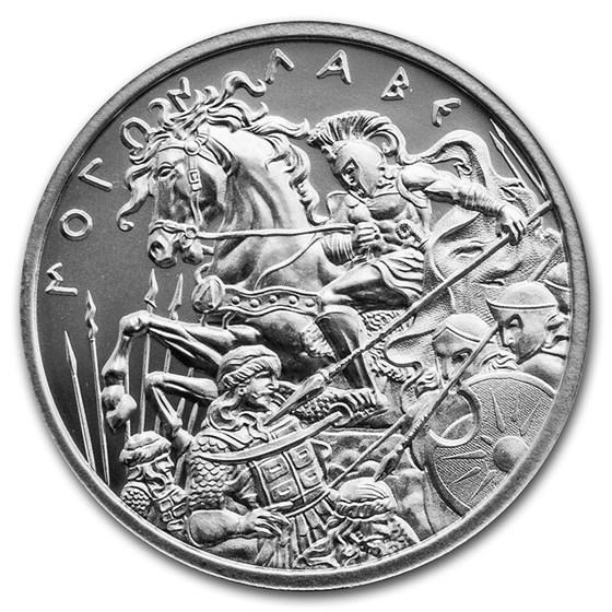 2 oz Silver High Relief Round - Molon Labe (Type 6) 2 oz Silver High Relief Round - Molon Labe (Type 6)