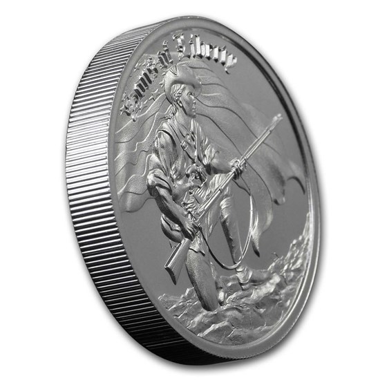 Liberty Tree Silver Rounds Buy 2 oz Silver Sons of Liberty - Liberty Tree HR | APMEX