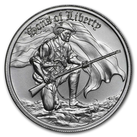 Liberty Tree Silver Rounds Buy 2 oz Silver Sons of Liberty - Liberty Tree HR | APMEX