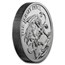 2 oz Silver High Relief Round - The Jersey Devil