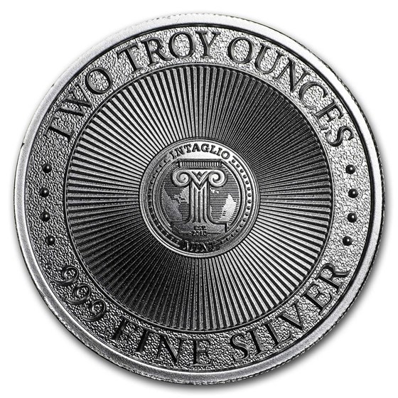 Silver Rounds Werewolf Buy 2 oz Silver High Relief Round - The Werewolf | APMEX