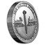 2 oz Silver High Relief Round - Transcontinental Railroad