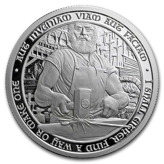 2 oz Silver Proof Round - Destiny Knight: The Blacksmith (w/COA) 2 oz Silver Proof Round - Destiny Knight: The Blacksmith (w/COA)