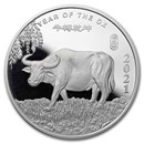 2 oz Silver Round - APMEX (2021 Year of the Ox)