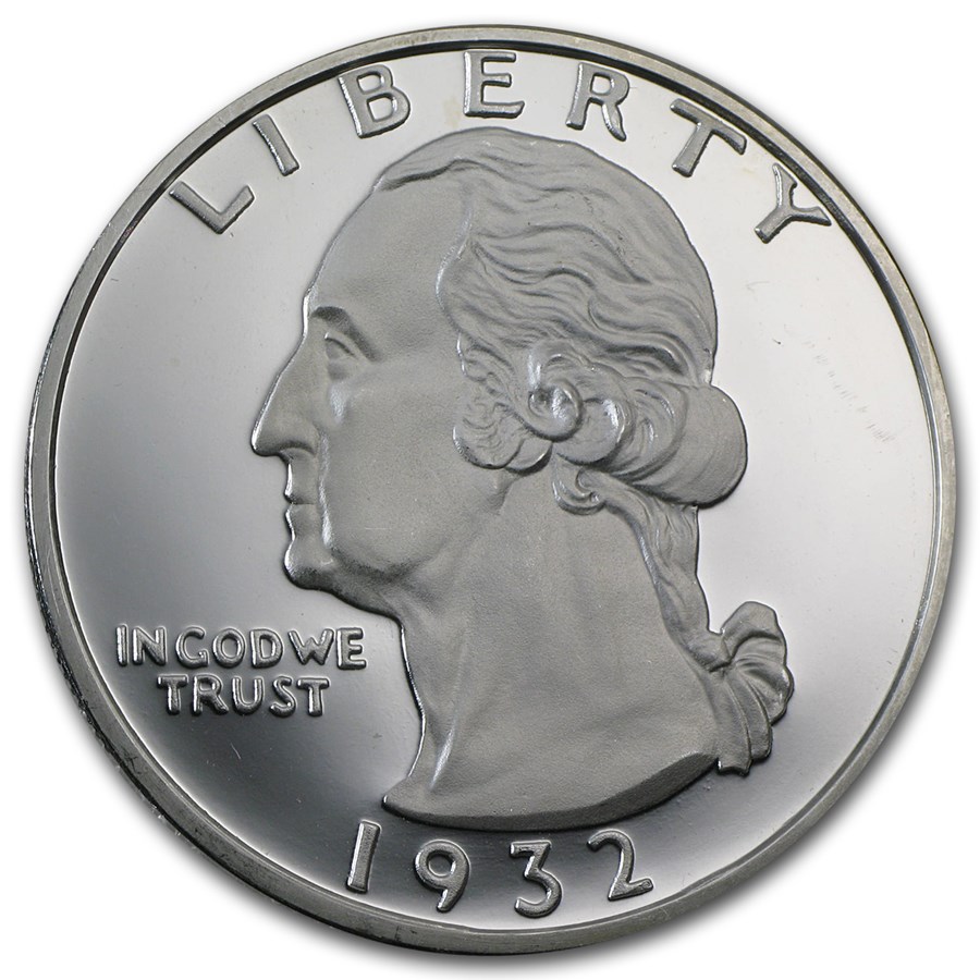 Buy 2 oz Silver Round Washington Quarter (Replica) APMEX