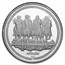 2 oz Silver Round - Highlander (TV Series, Random Motif)