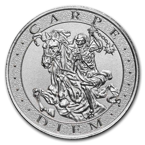 2 oz Silver Round - Latin Allure Series: Carpe Diem 2 oz Silver Round - Latin Allure Series: Carpe Diem
